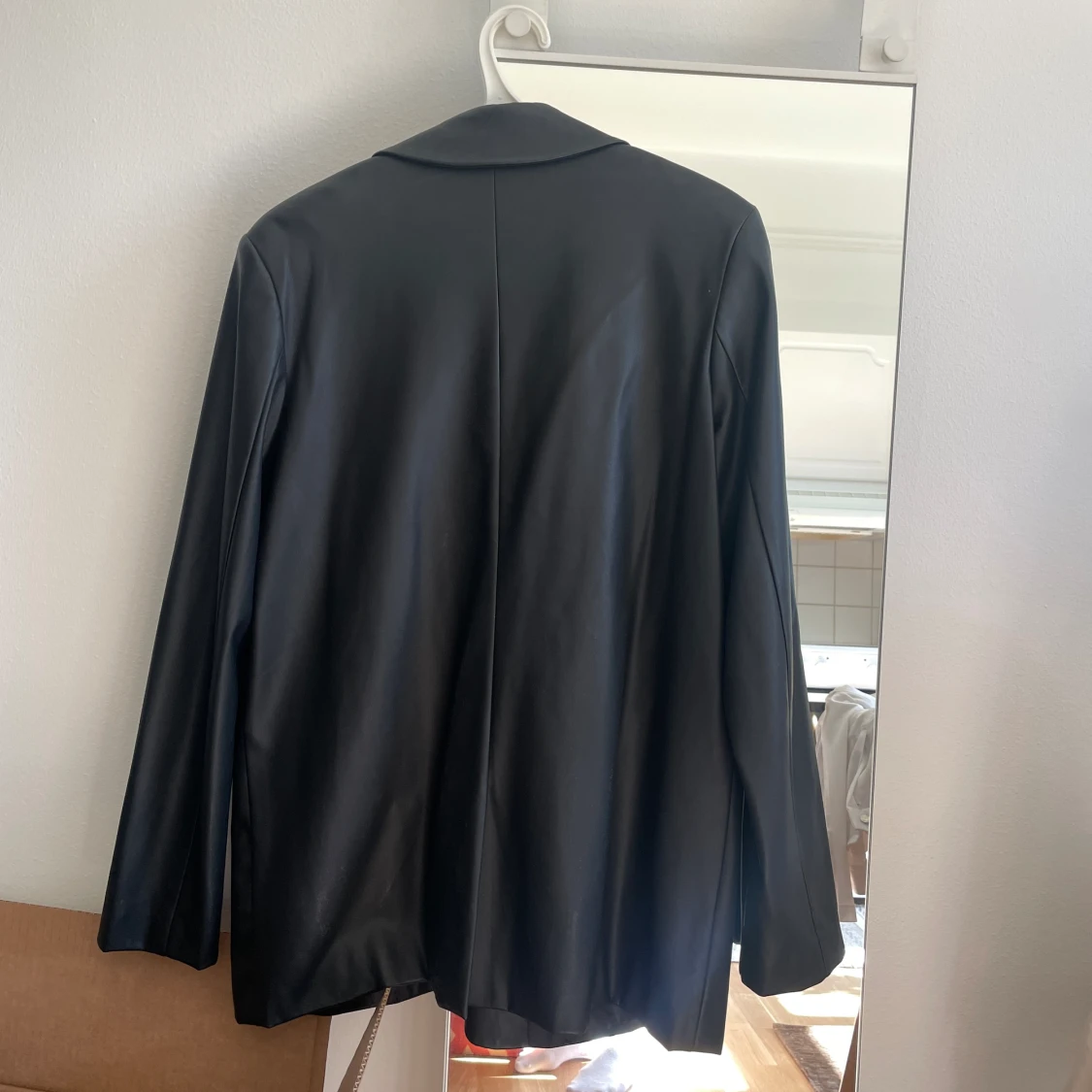 Faux leather blazer - 91