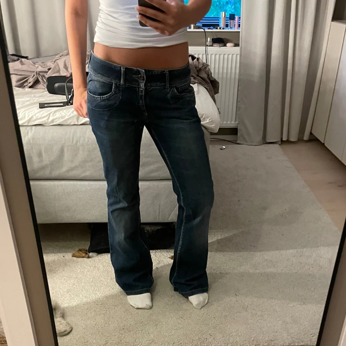 Lågmidjade jeans - 92