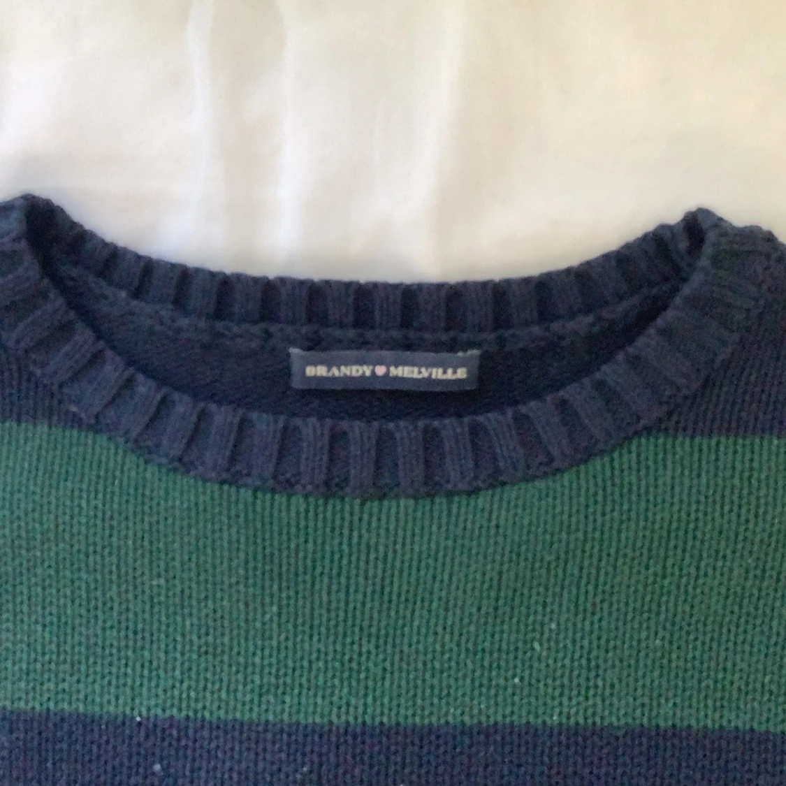 Stickad randig sweater❤️‍🔥 - 90