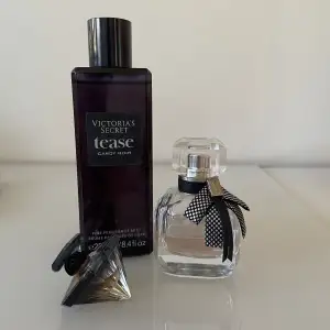 Säljer dessa parfymer som doftar vaniljsom jag inte får så mycket användning för i set💗  💗Victoria’s Secret Tease 💗Lancome Tresor La Nuit 💗Ysl Mon Paris