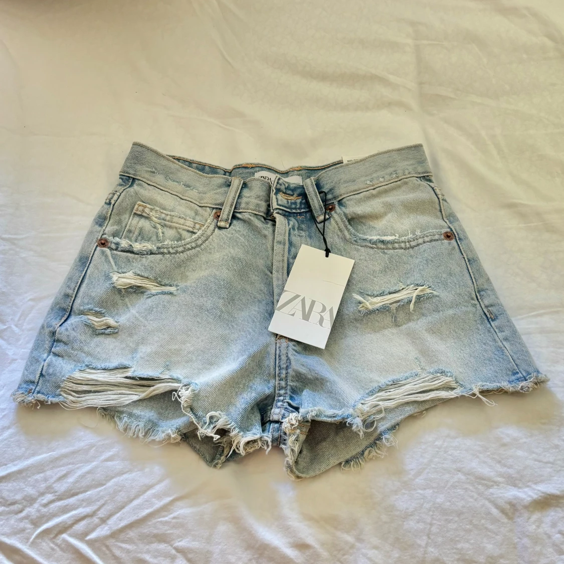 Zara shorts låg midja och revor! - 90