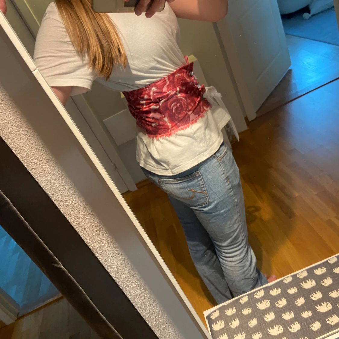 Korsett bälte mönstrad - 90