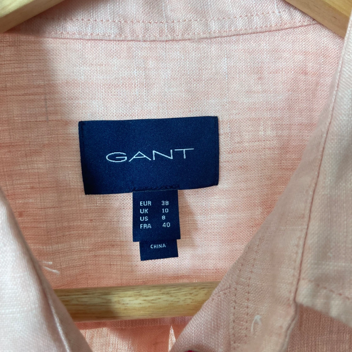 Gant Sjorta i Linne peach  - 90