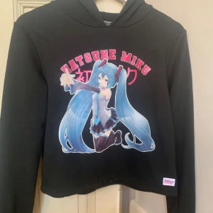 Hatsune miku hoodie - Säljer denna för inte min stil längre. Använd fåtal gånger. Köpt i Tyskland!  Orginalpris:250 Tvättas innan skickning!
