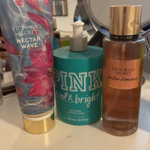 Victoria secret kit - Helt nya lotions och en bodymist som har ca 75% kvar. Och även en body mist från bath & body works. 