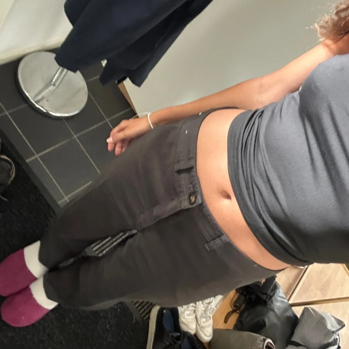 Raka svarta byxor  - 92