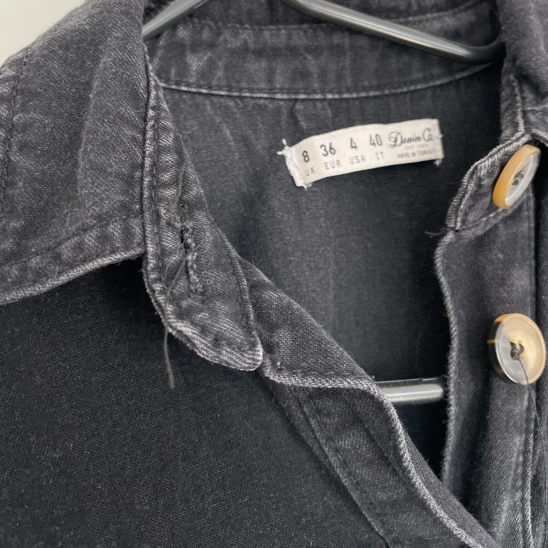 Svart jeansklänning från Denim & Co - 91