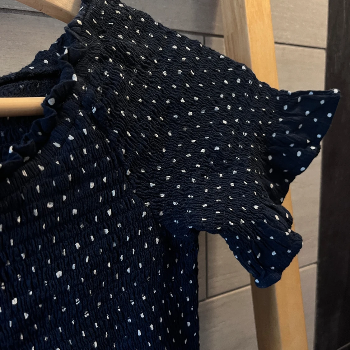 Marinblå sommarklänning - 91