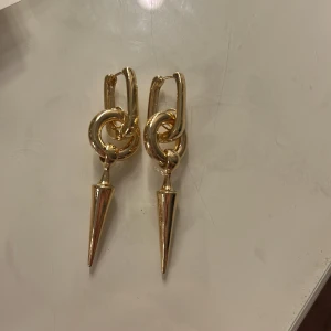 Guld örhängen  - Säljer dessa helt oanvända örhängen i guldfärg som är slutsålda på Kappahl hemsida! 