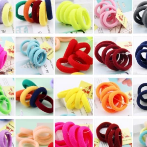 5st Elastisk Hårsnoddar  - 18kr/5st/paket  50kr/3paket Alla färger kvar  Sammafrakt  