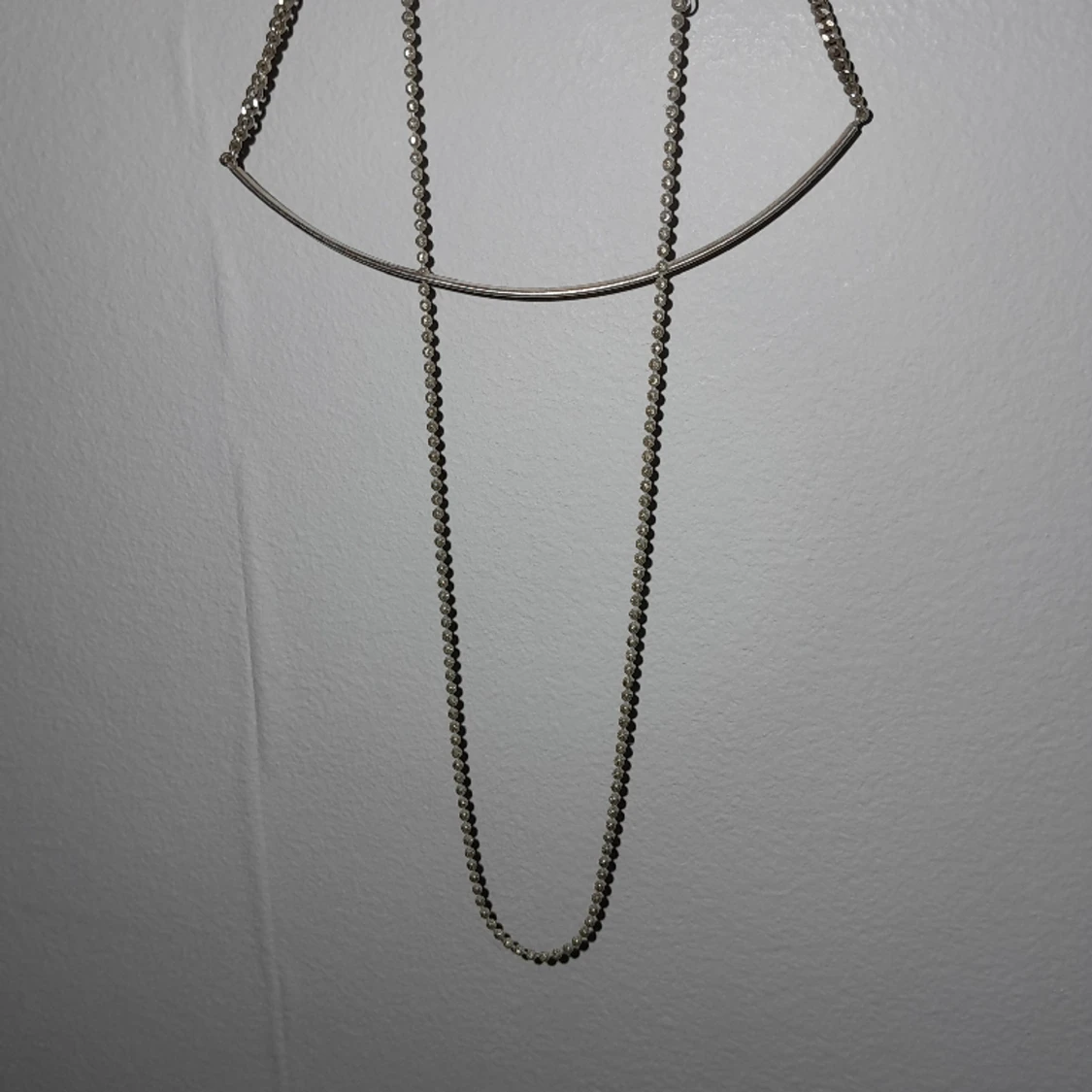 Äkta silver halsband