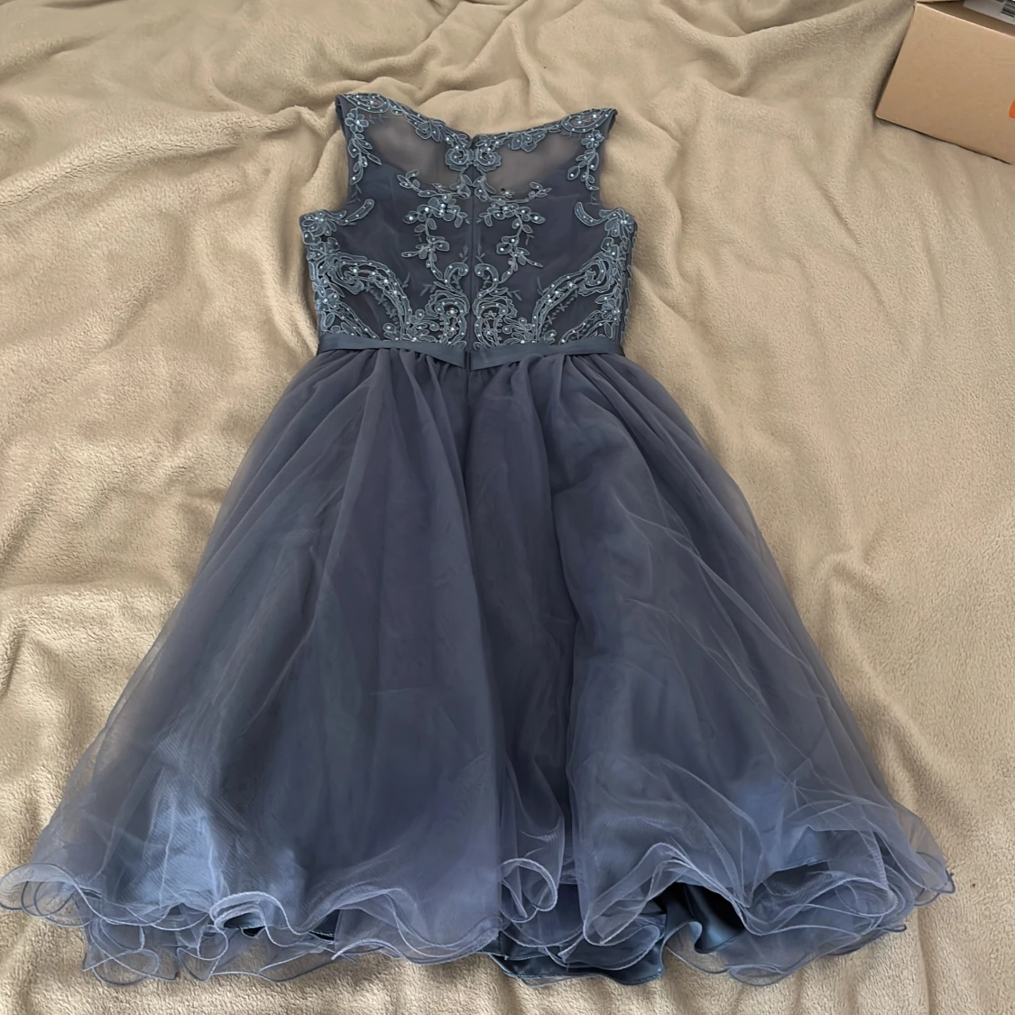 Blå klänning  - 90