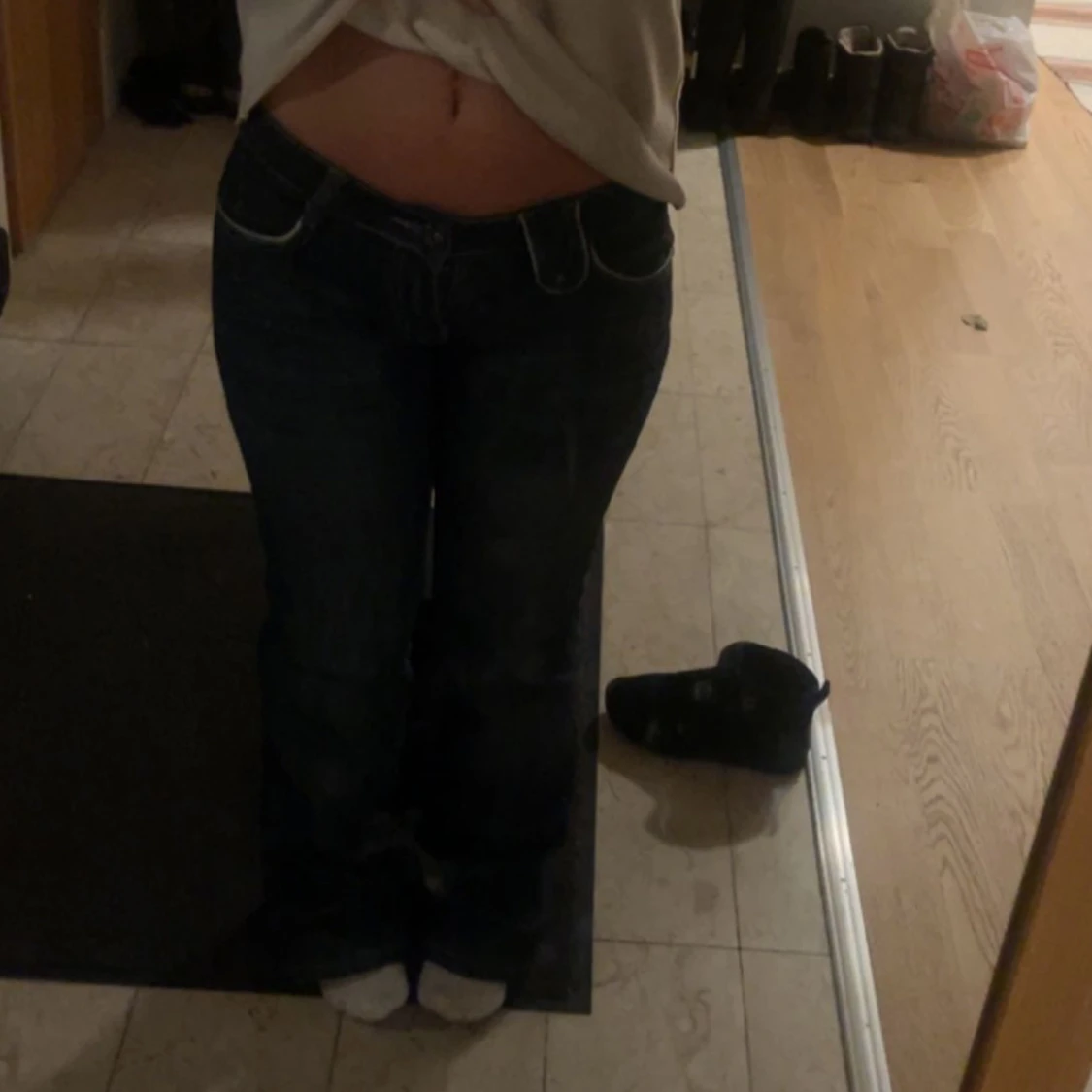 Lågmidjade jeans - 91