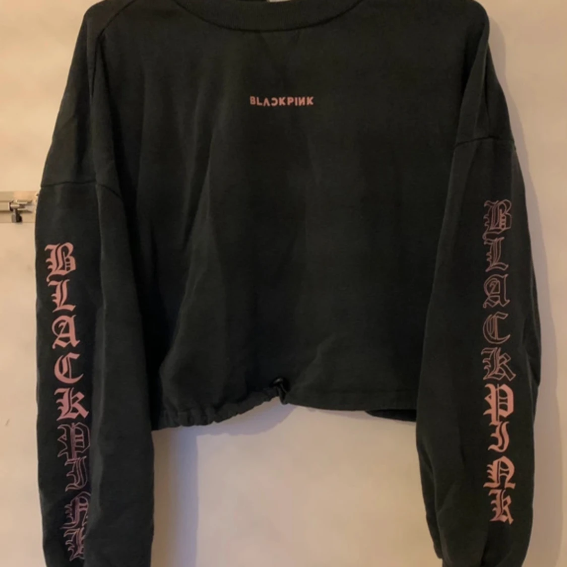 Långärmad Blackpink tjocktröja