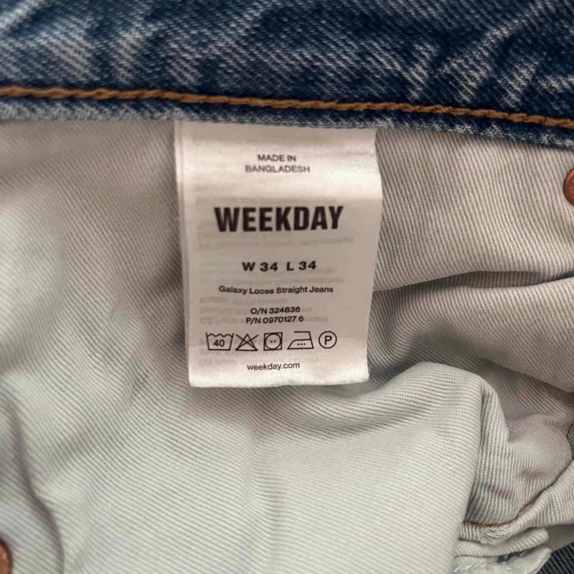 Blå jeans, WEEKDAY Galaxy - 91