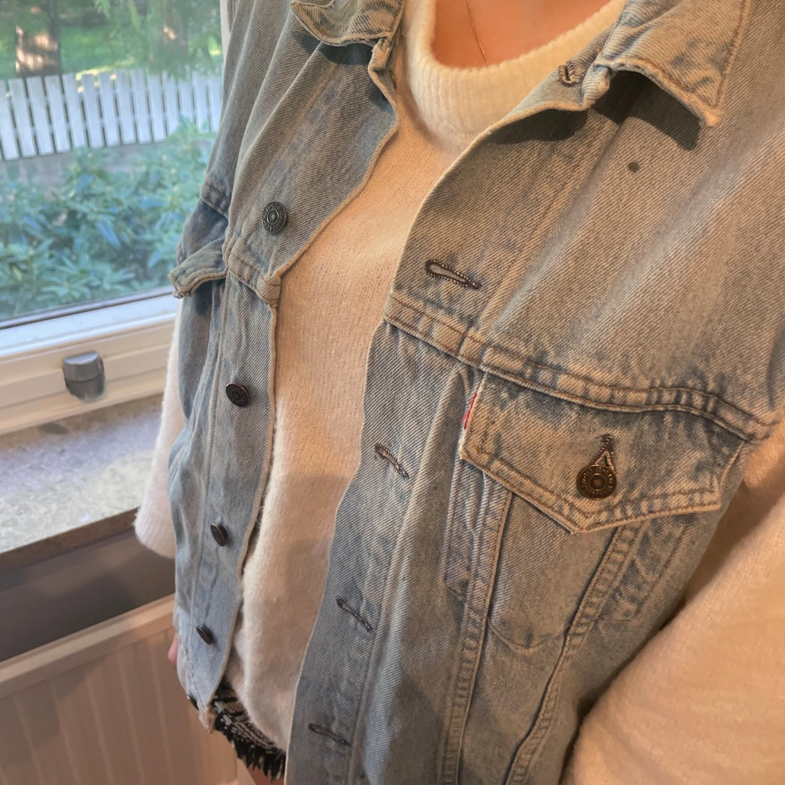 Jeans väst  - 90