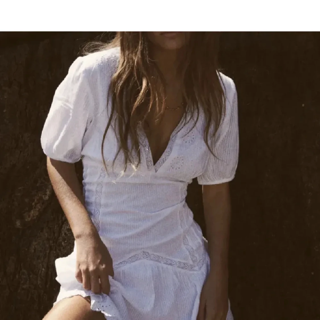 Zara klänning vit - 91