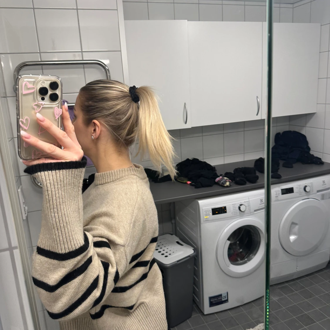 Stickad tröja  - 90