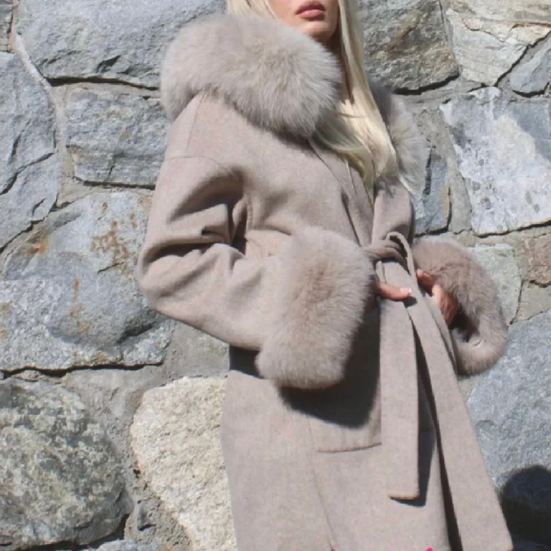 Vanessa coat taupe kappa