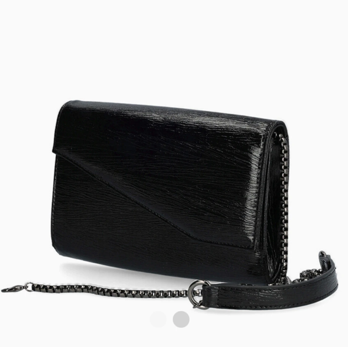 TIAMO Melanie Clutch Lack Svart - 90