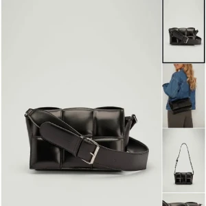 Svart axelremsväska NA-KD  - Aldrig använd!! I nyskick. Är väldigt rymlig och går att ändra längd på bandet! Köparen står för frakt 📦 