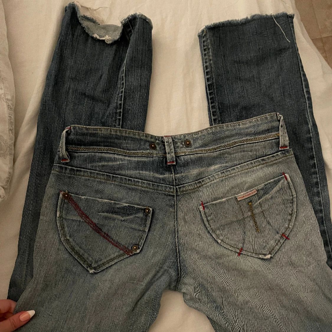 Lågmidjade jeans  - 90