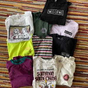 Bulk T-shirts - 10 stk t-shirts från welcome. Priset gäller för alltihop. Alla passar strl M