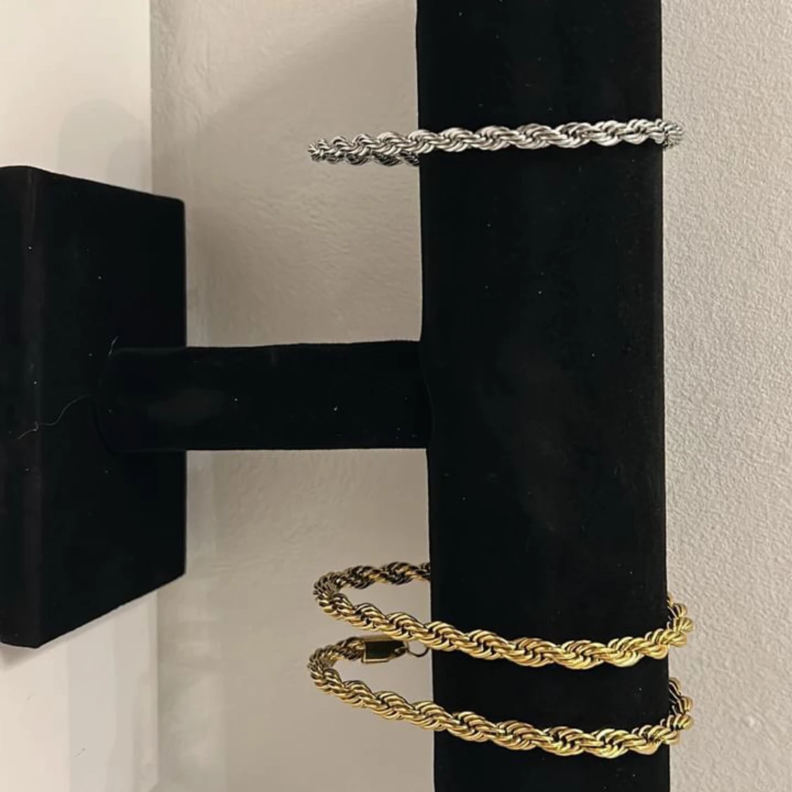 Guld / silver armband 