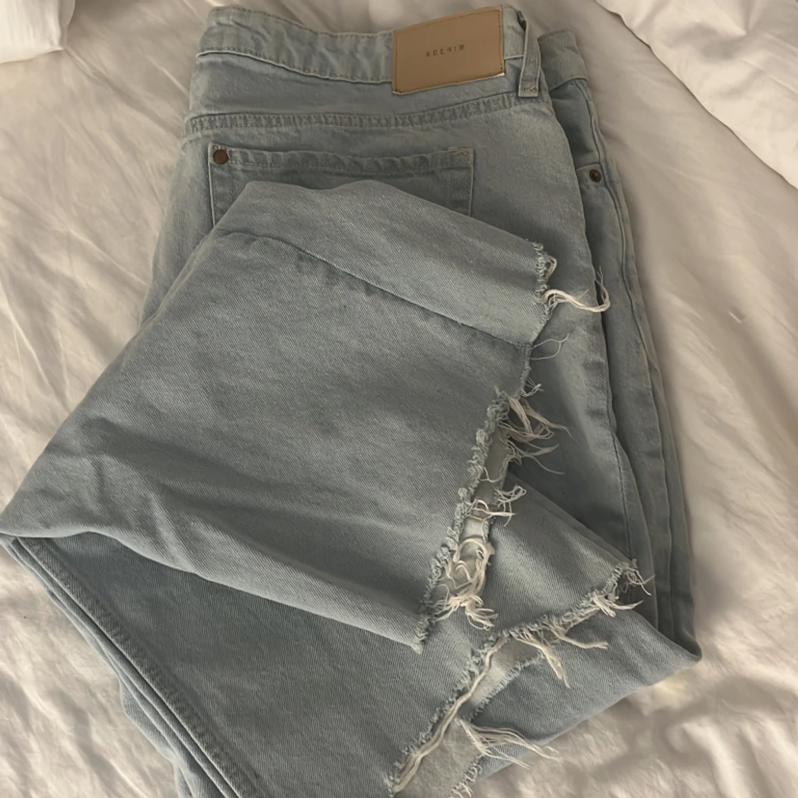 Ljusblå 90s Flared Jeans - 91