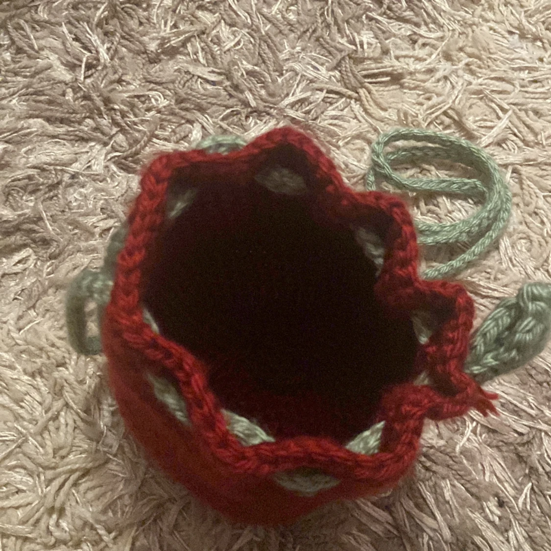 Virkad axelväska  - 91