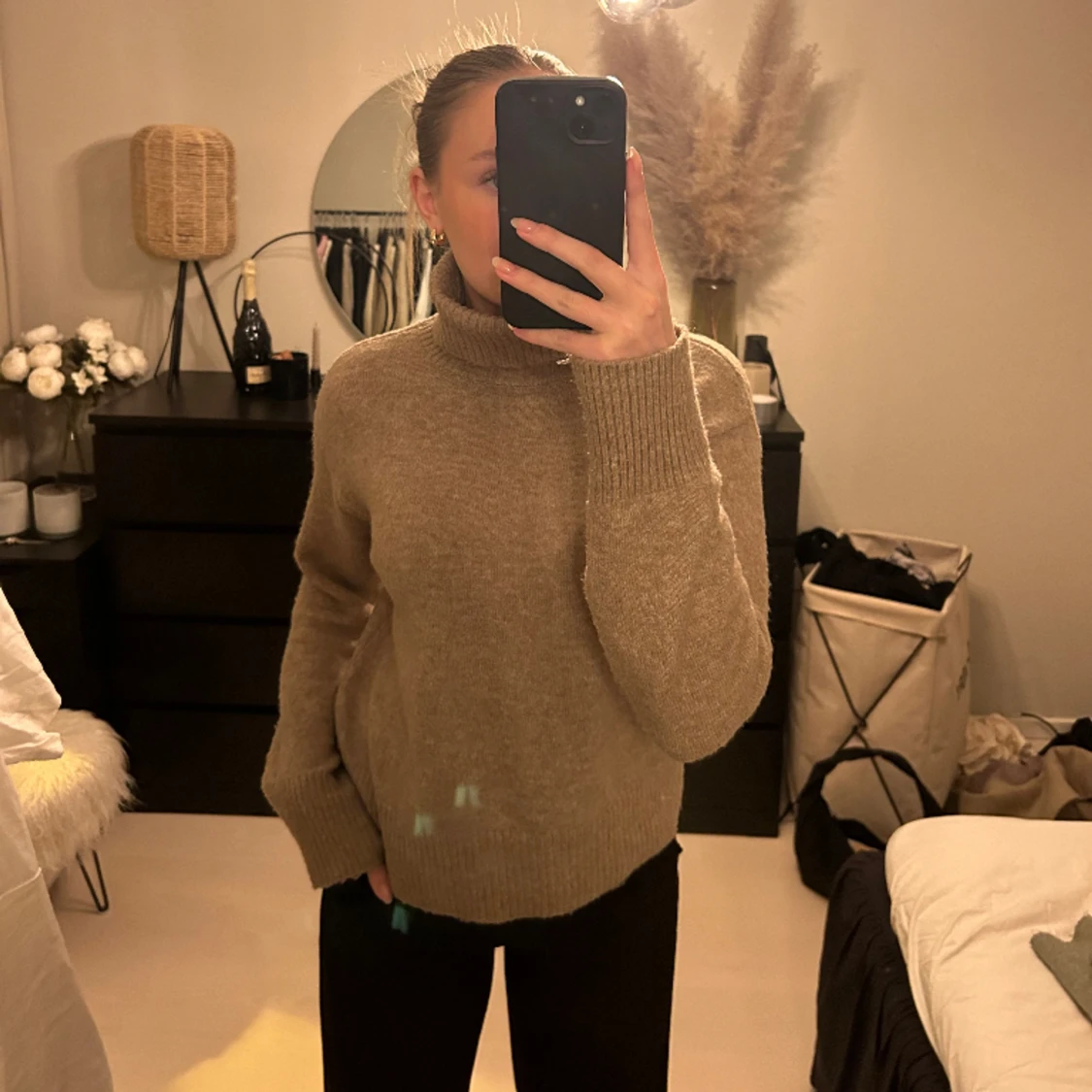 Begie stickad törja