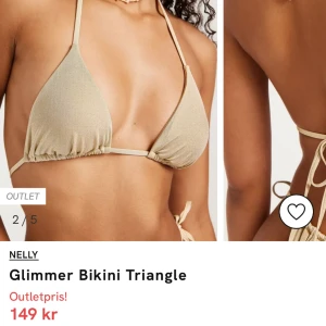 SÖKER denna bikinitopp - Söker denna glittriga beige/champagne färgade bikinitoppen i storlek S eller M!!! 
