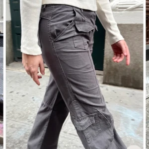 Brandy Melville cargo pants - Jättefina knappt använda, one size, köpta för ca 550kr