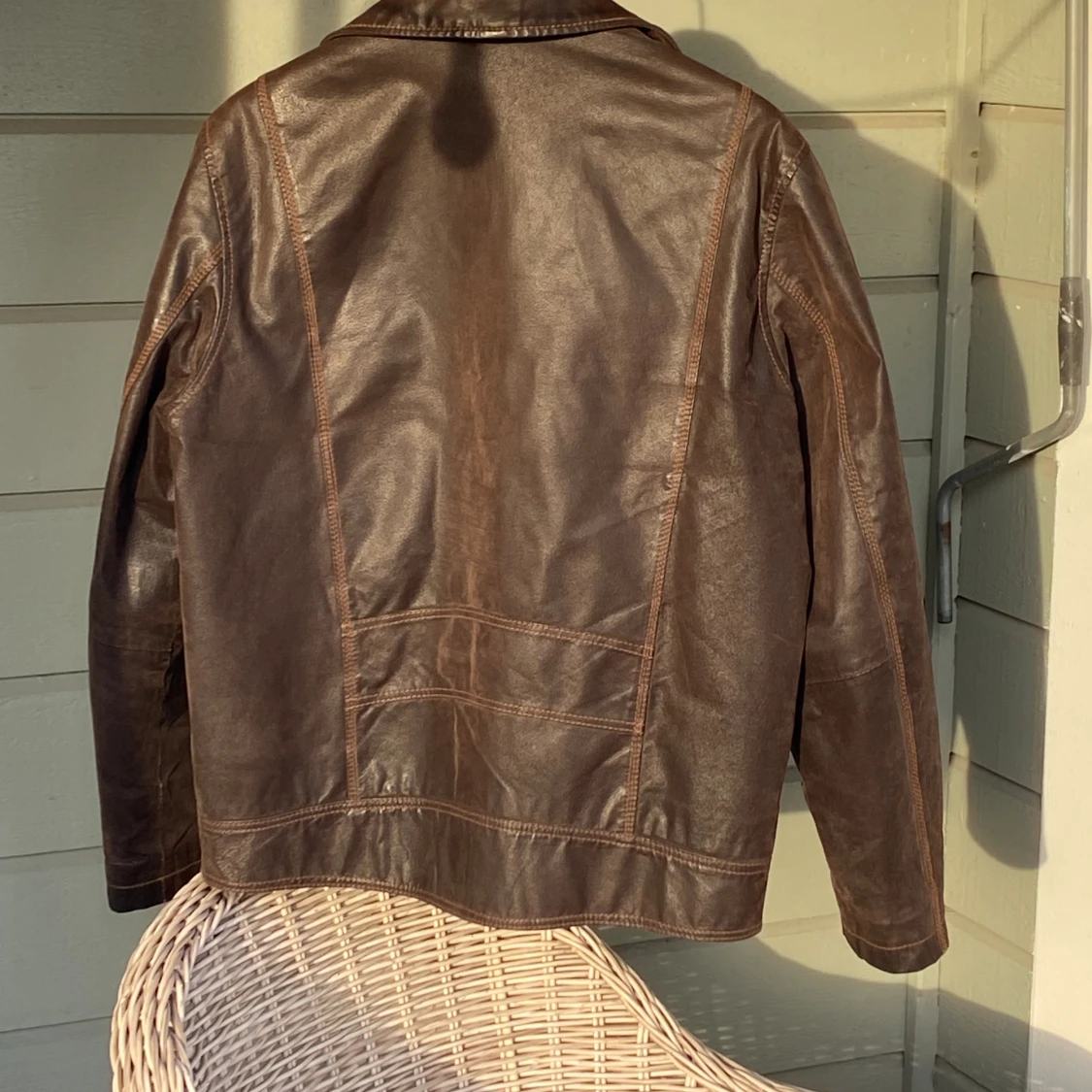 Vintage läderjacka - 90