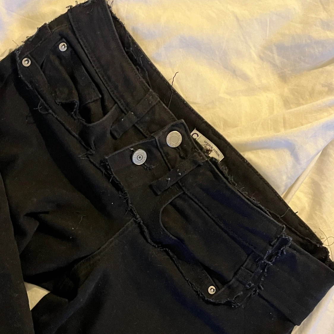 lågmidjade jeans - 92