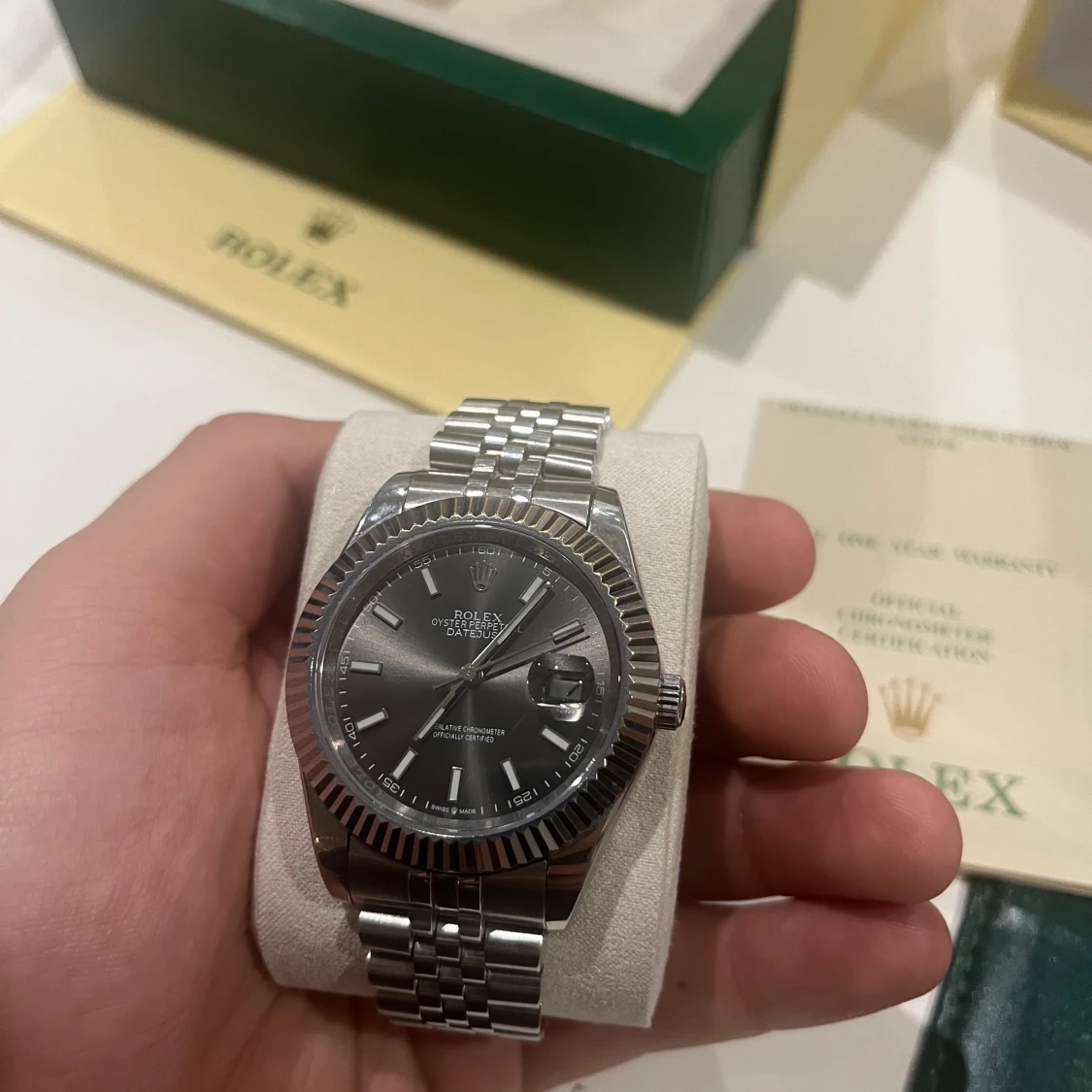 Rolex datejust klocka  - 90