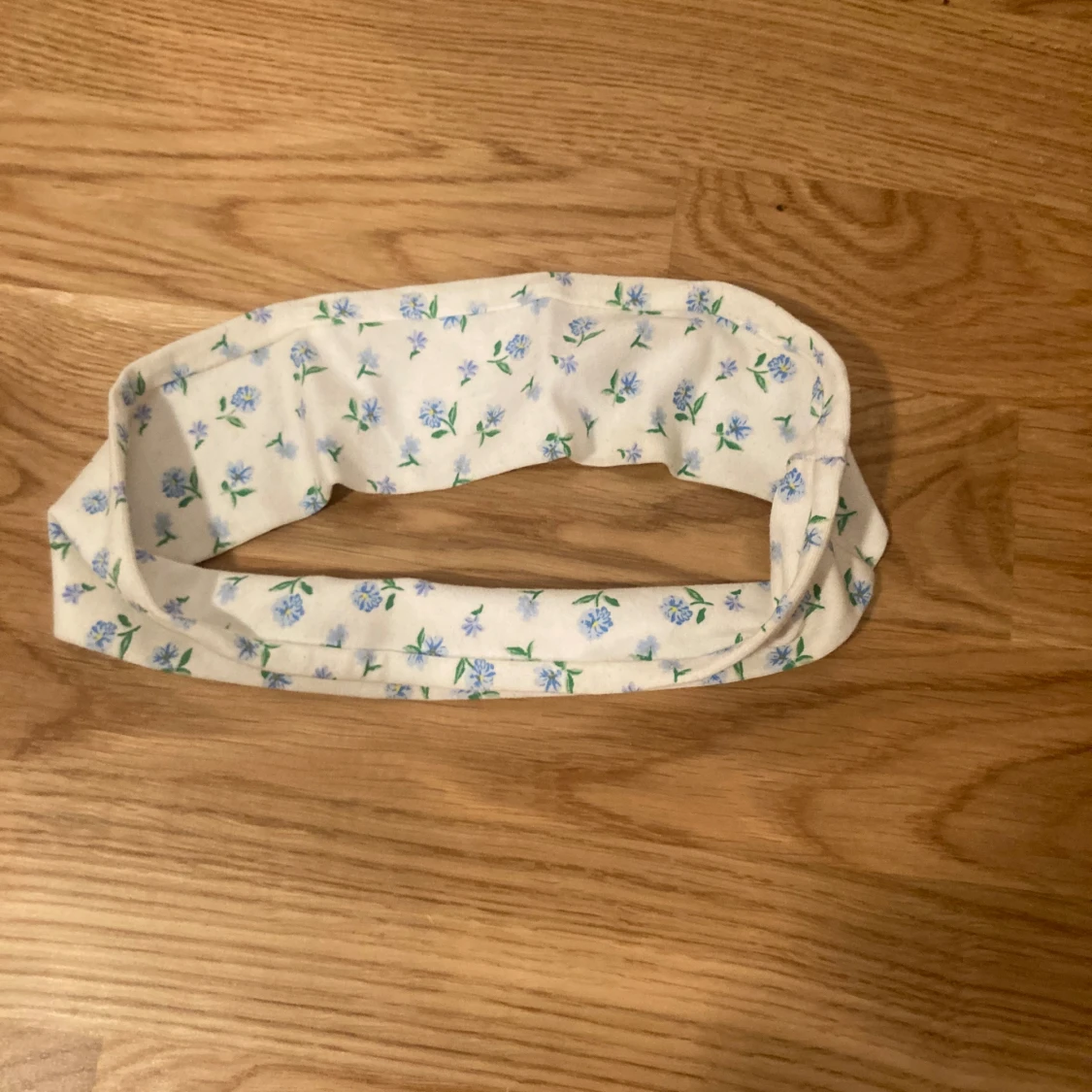 Floral fabric white headband  - 90