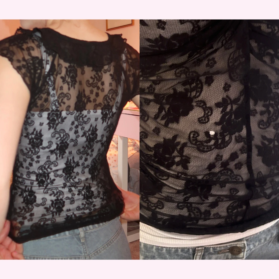 Spets topp 💋 - 90