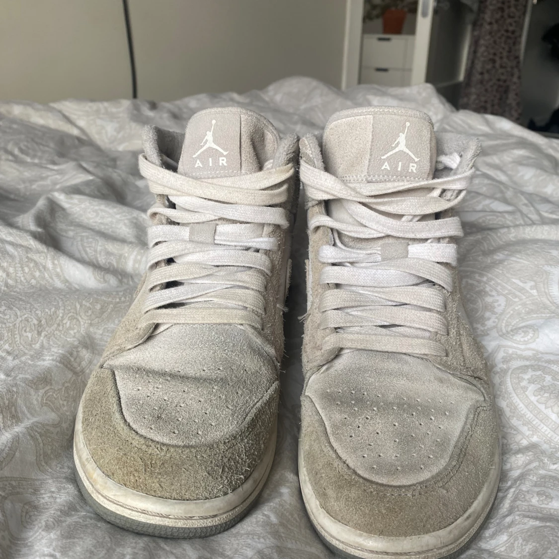 Air Jordan 1 Mid SE Grey Fleece sneakers - 90