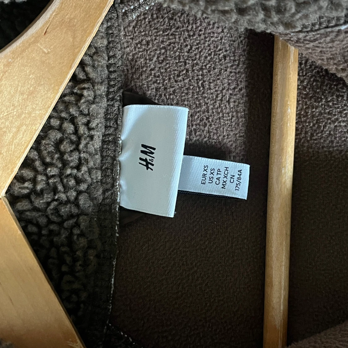 Brun teddyjacka - 92