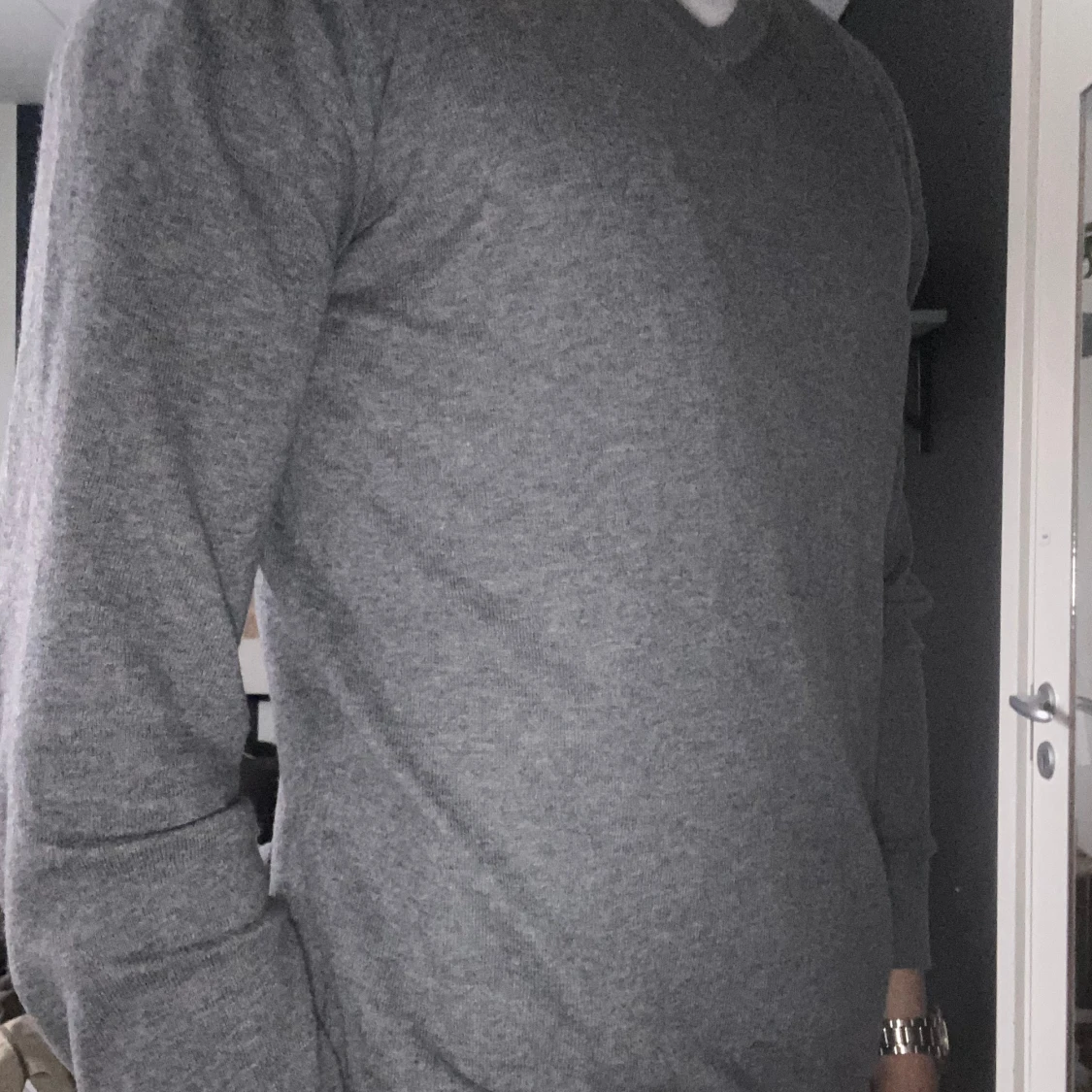 Kasmirtröja V ring - 90