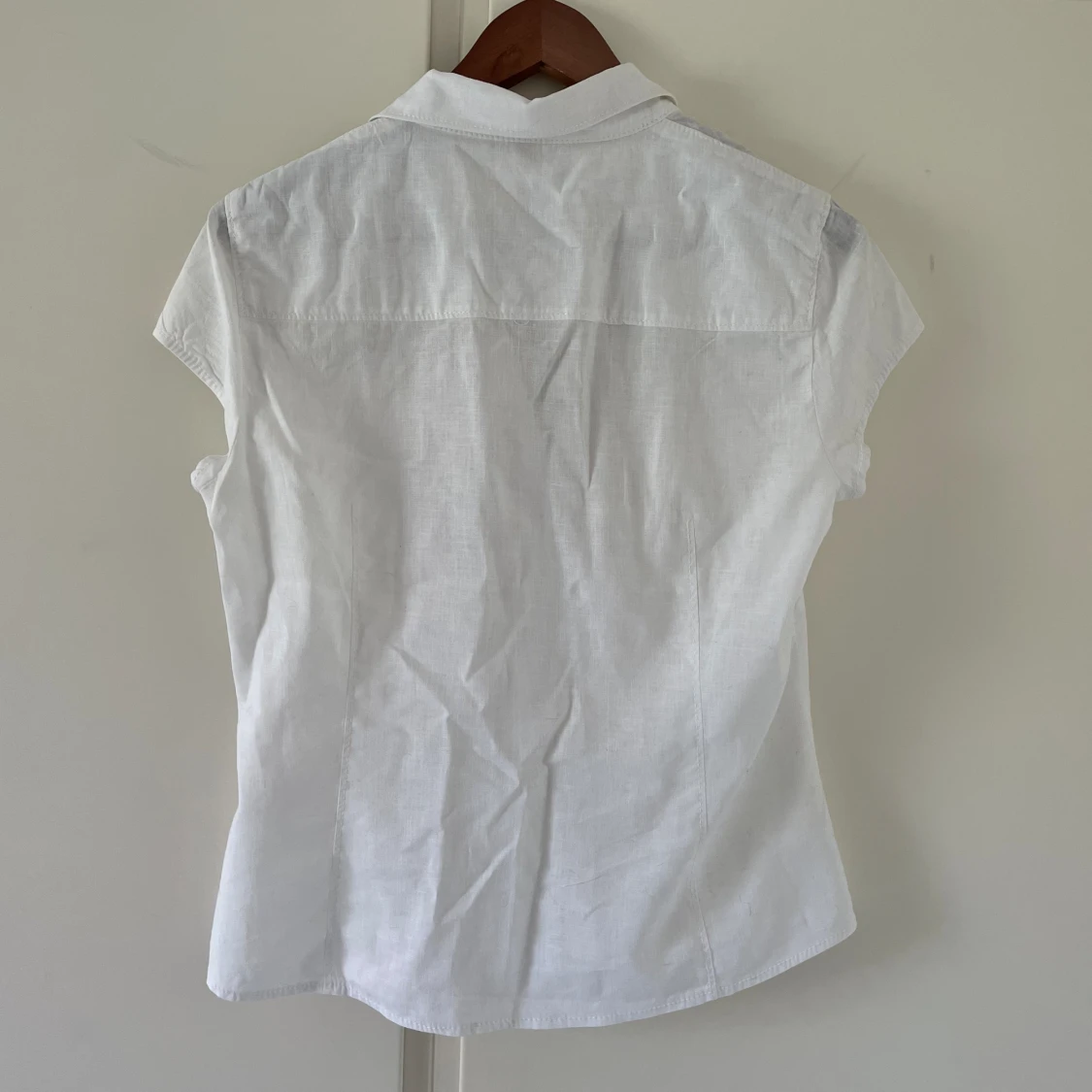 Kortärmad linneskjorta  - 90