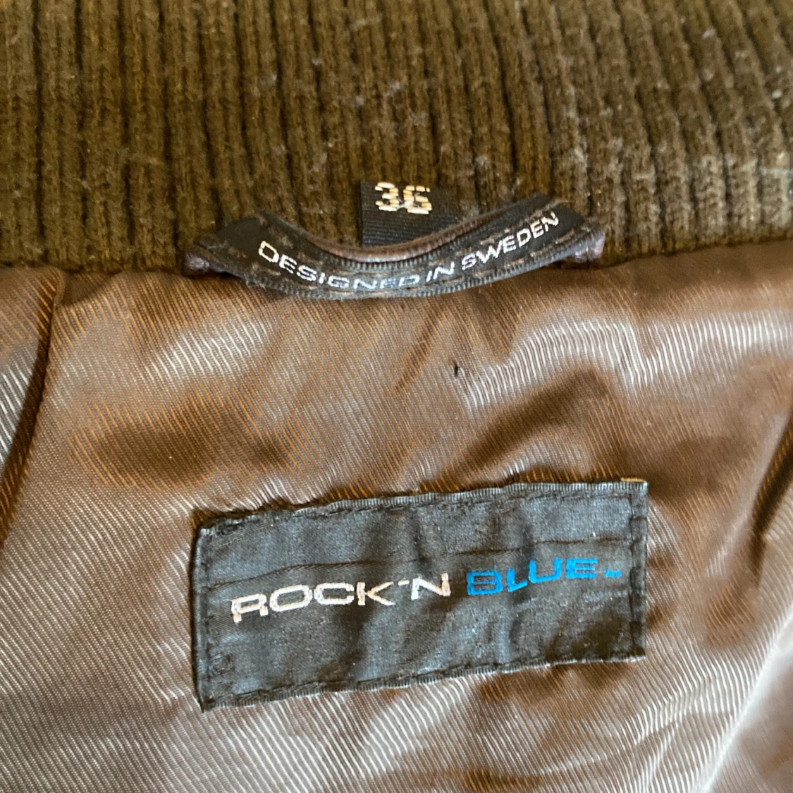 Vintage skinnjacka  - 92