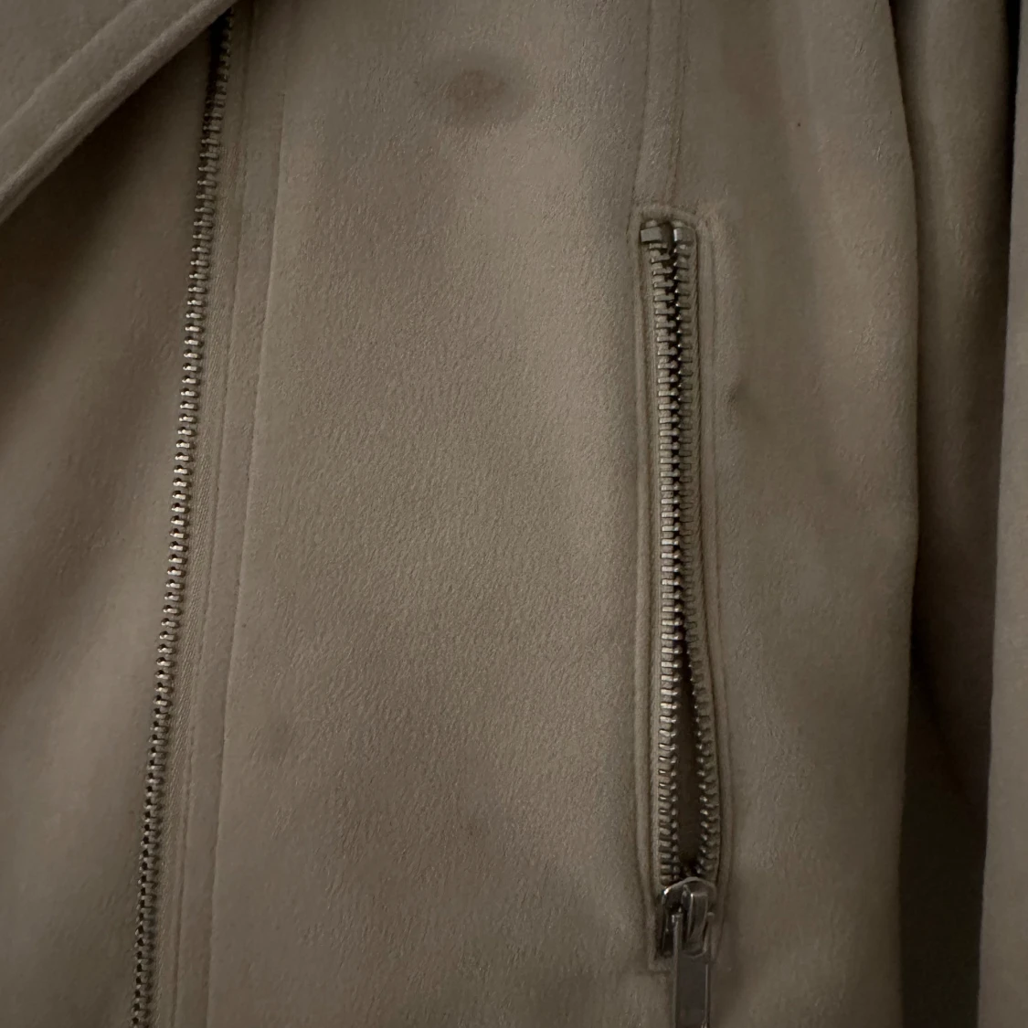 Beige soft skin jacka  - 90