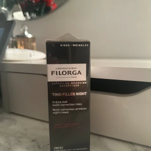 Filorga - helt oanvänd och oöppnad. En nattkräm som är för äldre och därav har jag inte använt den! Filorga är ett väldigt bra märke och skonsamt för huden! 