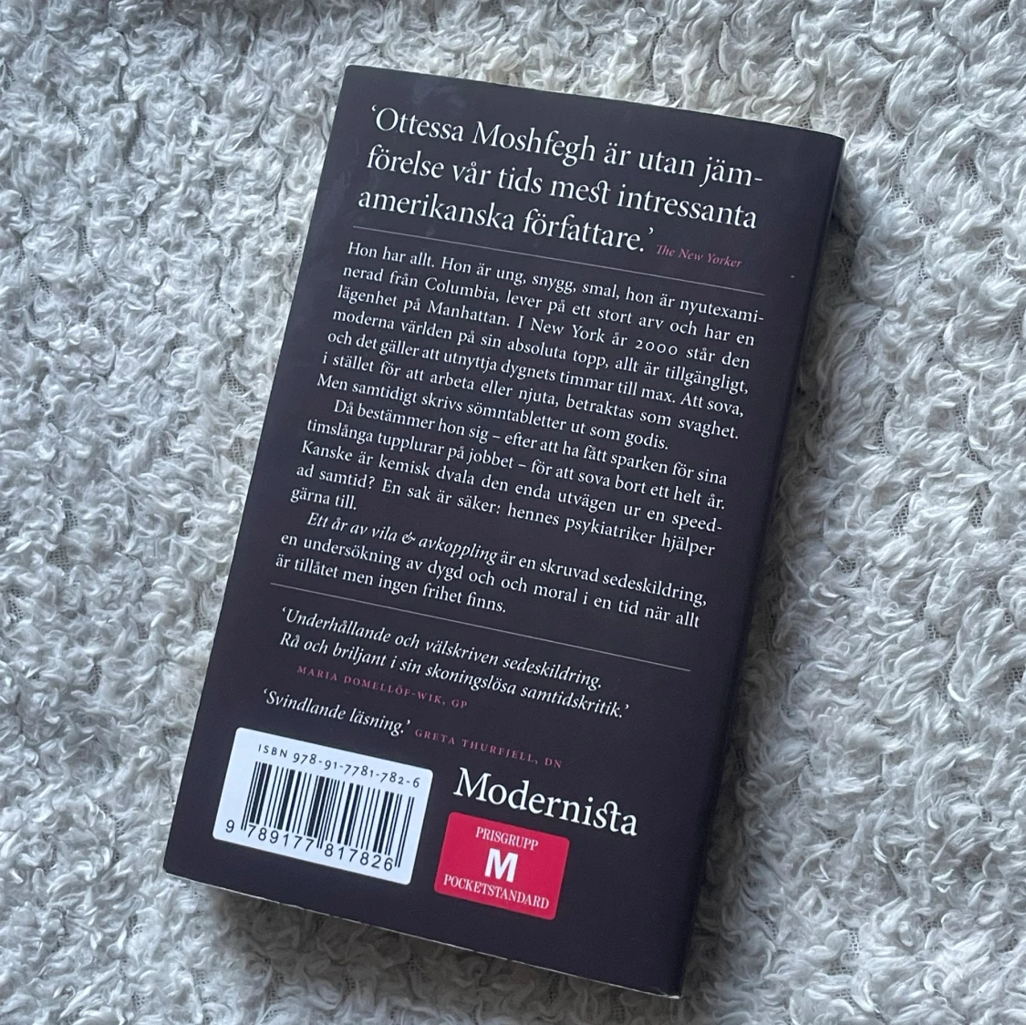 A year of rest and relaxation - 90