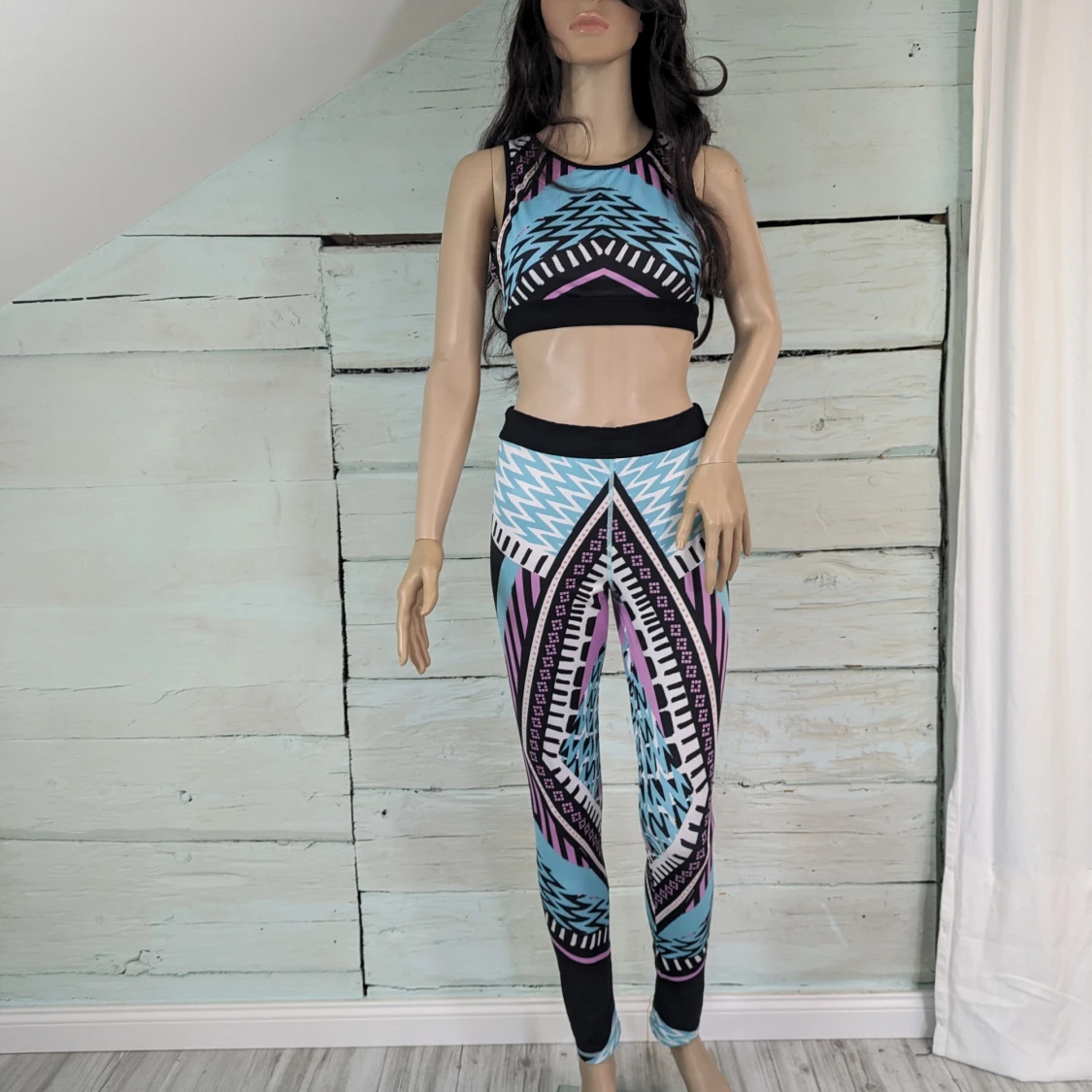 Set Minkpink sport, träning, leggings och sport-bh, M