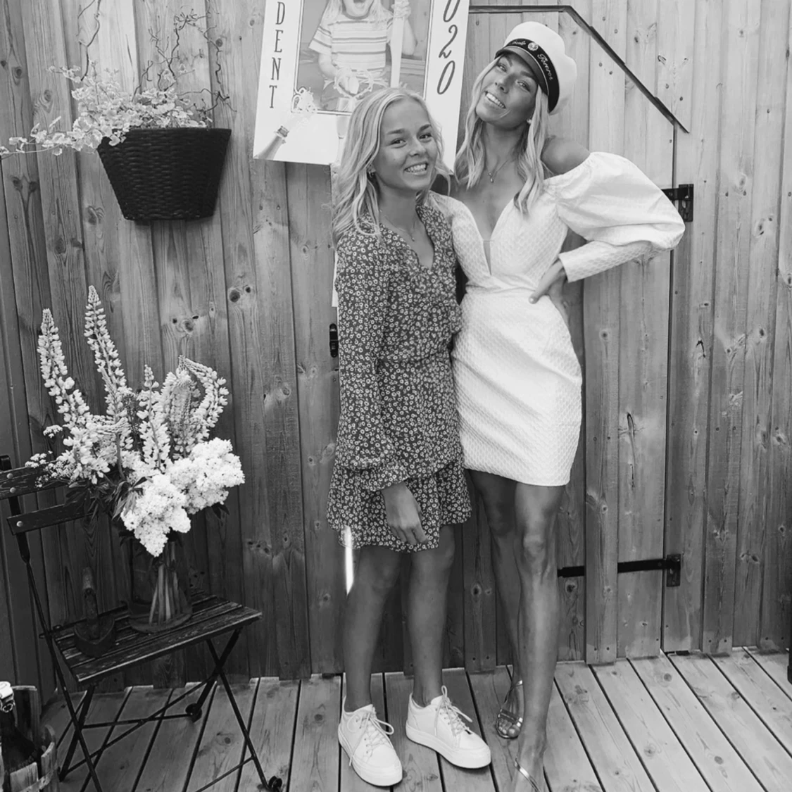 Vit studentklänning - 91