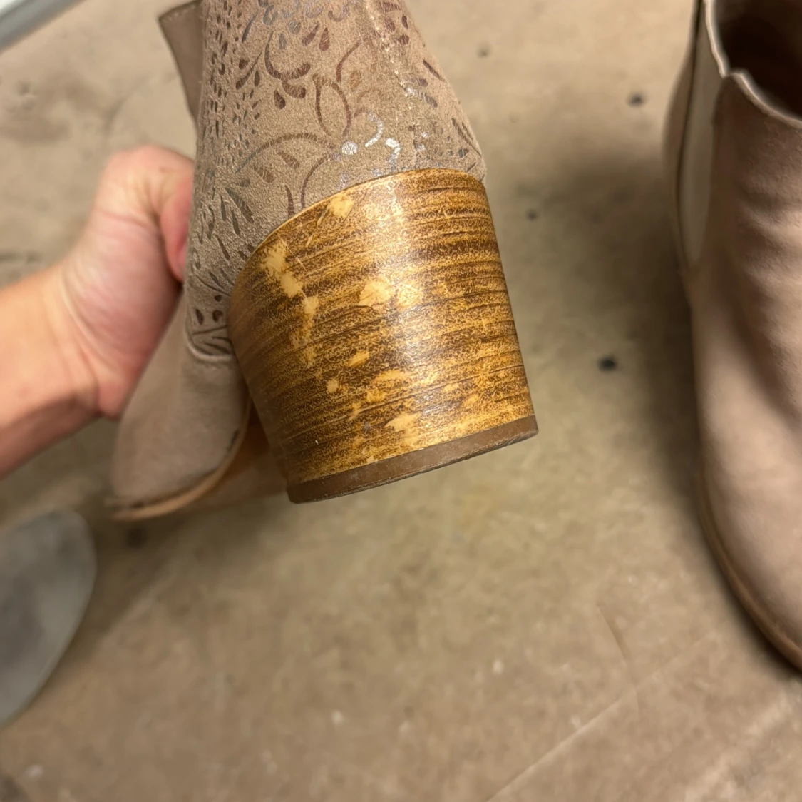 Klackskor beige - 91