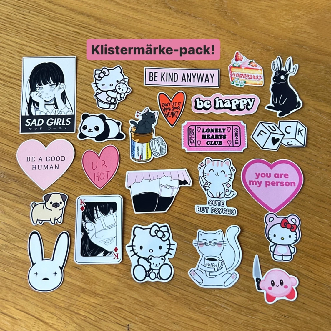 KlistermĂ€rke-pack đ©·đ€